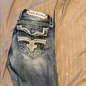 Rock revival jeans size 24